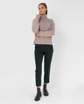 Loro Piana Свитер из кашемира с фактурным узором FAL8411