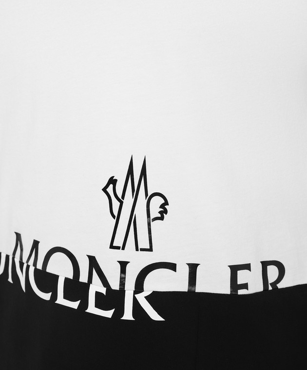 Moncler Футболка с логотипом 8C00018829H8 изображение 5