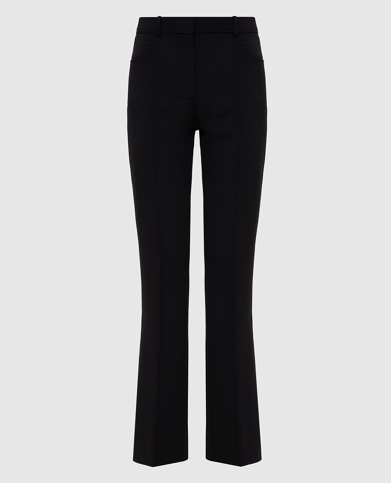 

Черные брюки Victoria by Victoria Beckham, Черный, Широкие брюки