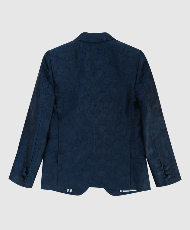 Stefano Ricci Children's patterned silk jacket Y2RF372000HC3096 image 2