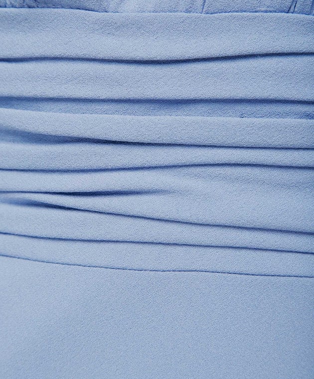 Ermanno Scervino Голубое платье D322Q313LHU изображение 5