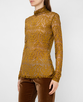 Max Mara Sportmax Гольф Erba в узор ERBA