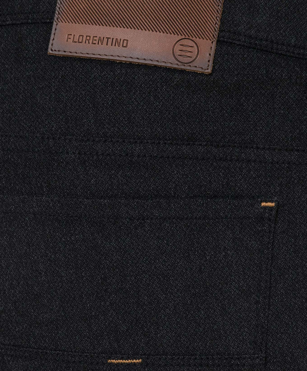 Florentino Темно-серые джинсы 220572020704 изображение 5