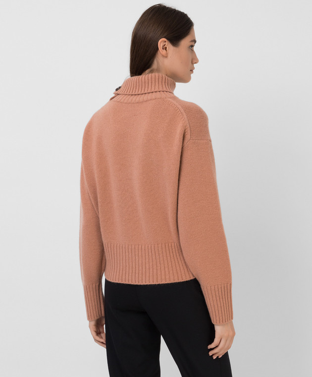 Allude Peach cashmere sweater 21560606 image 4