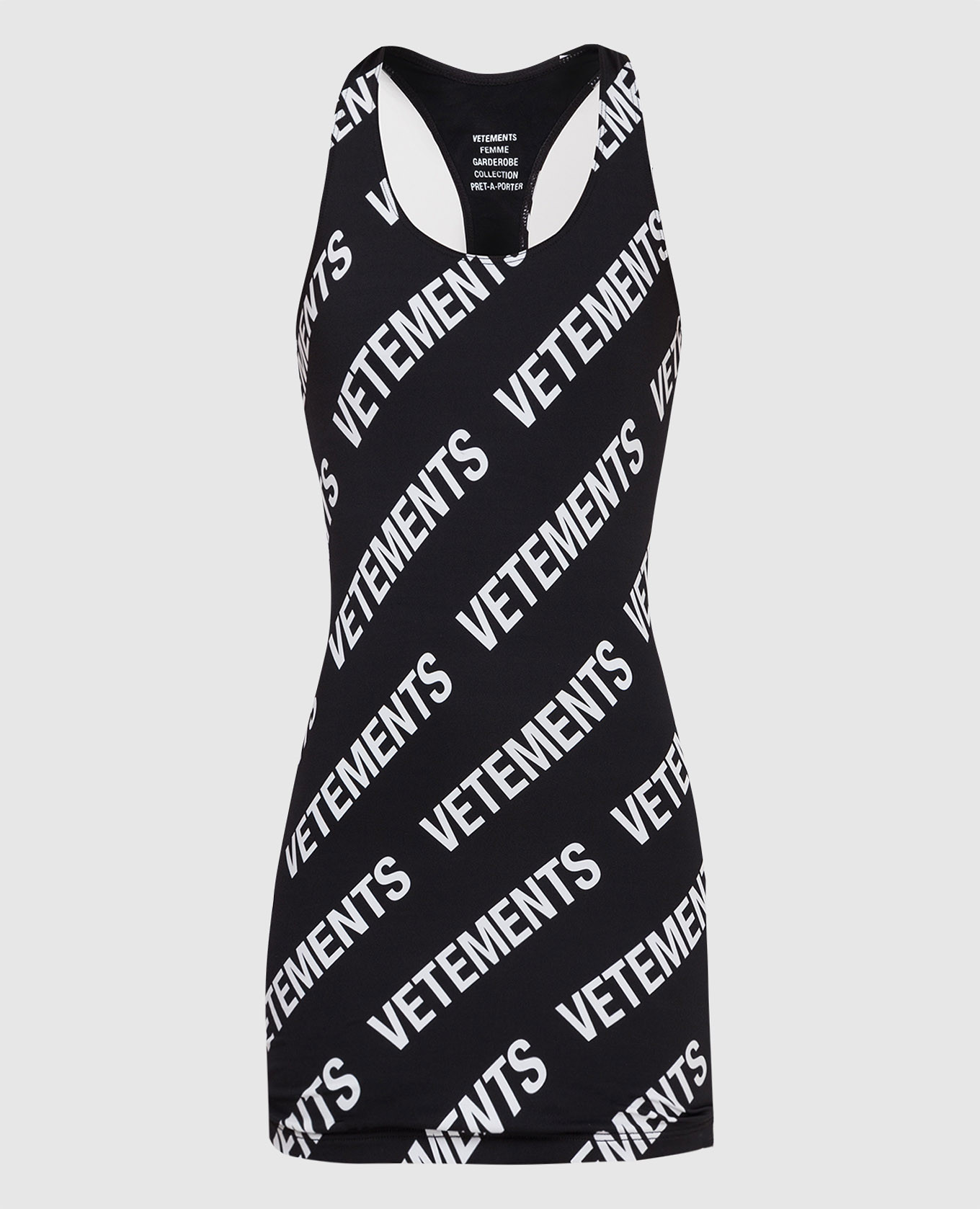 

Черное платье Vetements, Черный, Платья Мини