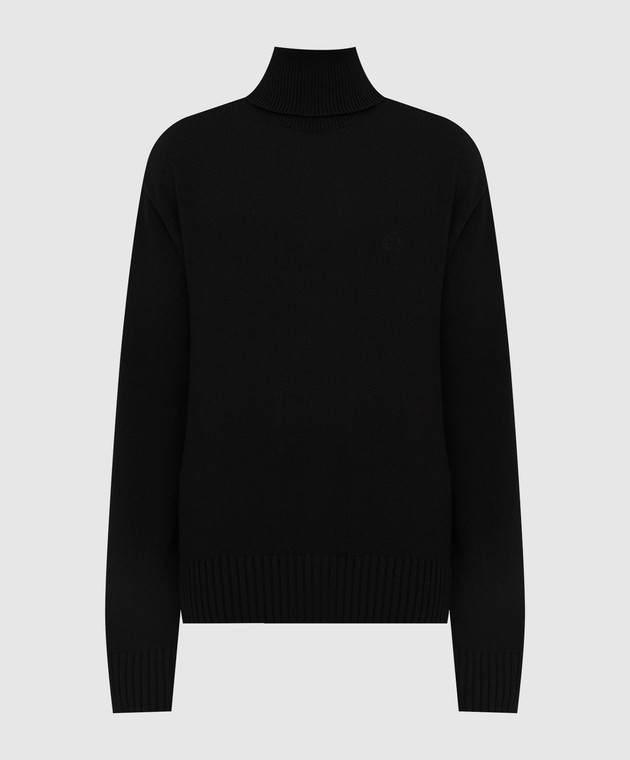 Off-White Черный свитер OMHF027F21KNI001
