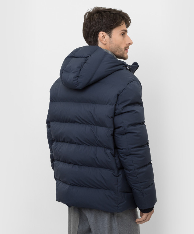 Loro Piana Темно-синяя пуховая куртка FAL3559 изображение 4