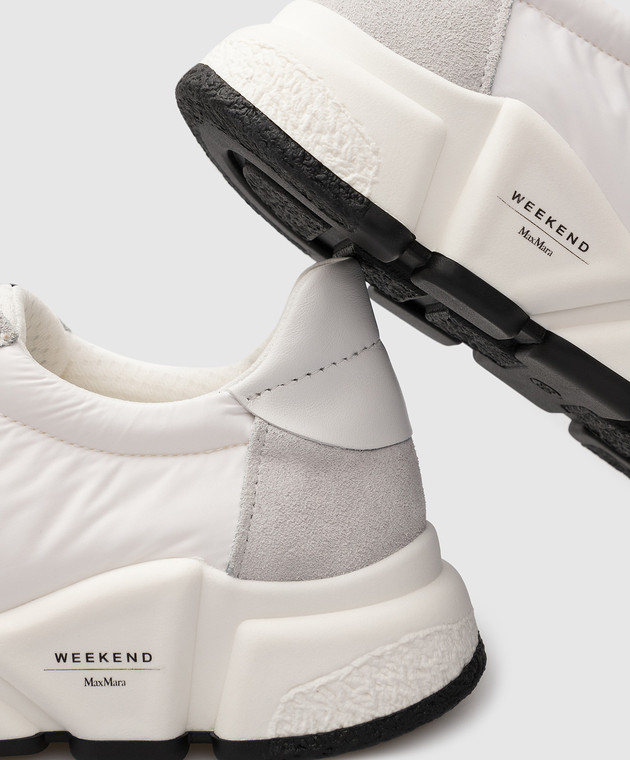 Max Mara Weekend Кроссовки Cignopv с замшевыми вставками CIGNOPV изображение 5