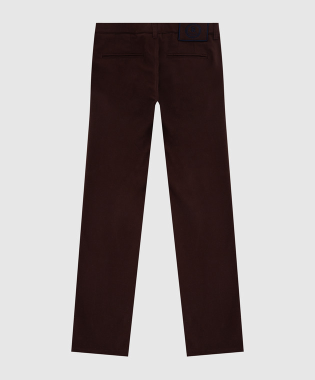 Stefano Ricci Дитячі коричневі штани YUT6400020CTC800 зображення 2