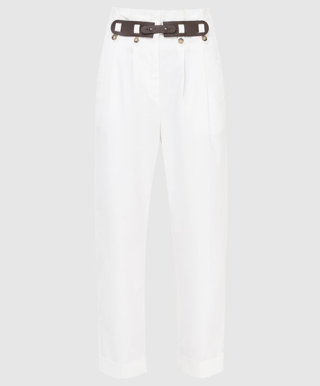 Peserico Белые брюки P04940T40A02481