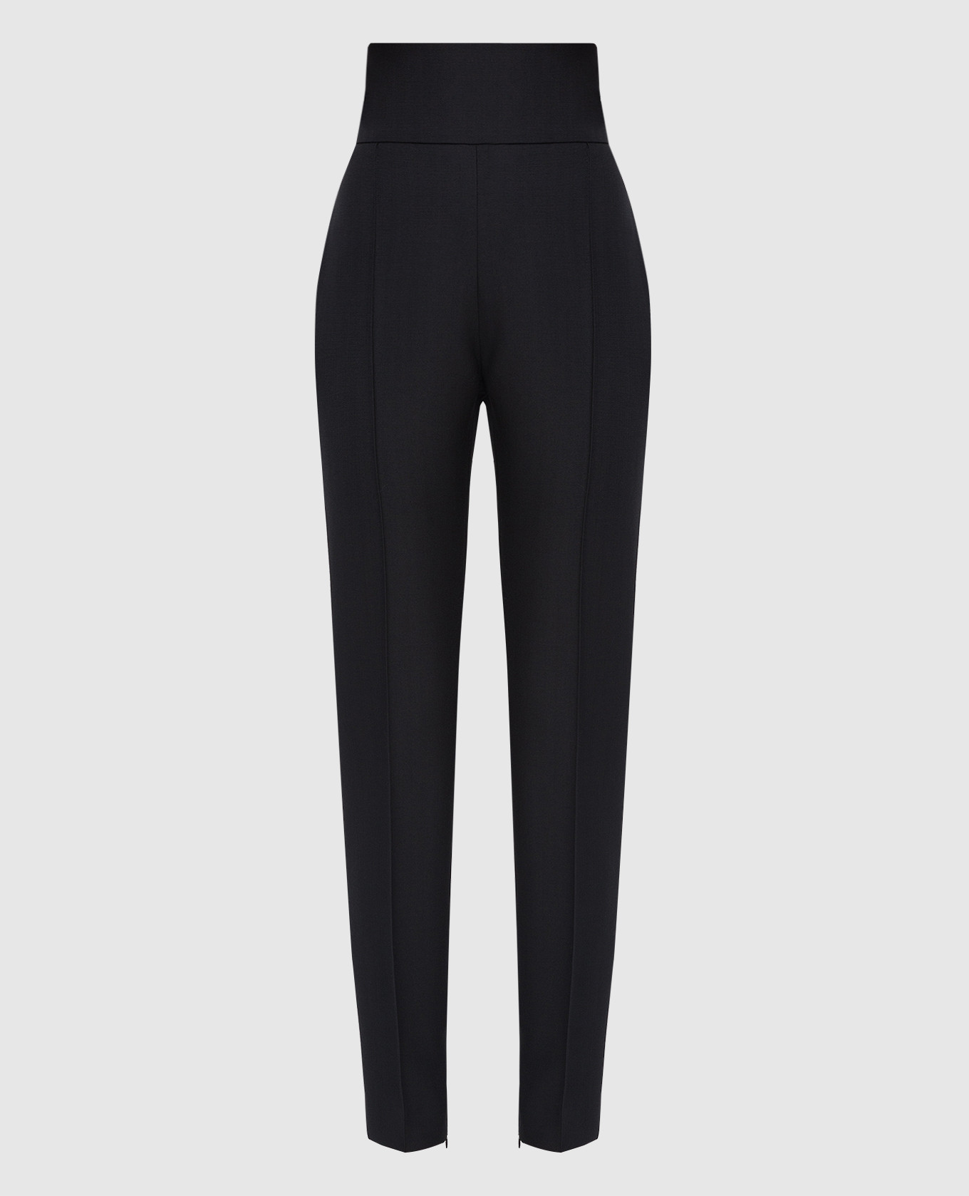 

Черные брюки из шерсти ALEXANDRE VAUTHIER, Черный, Повседневные брюки casual