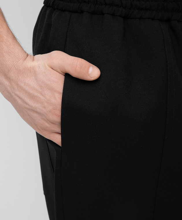 Jil Sander Черные брюки из шерсти JSMS311401MS202500 изображение 5