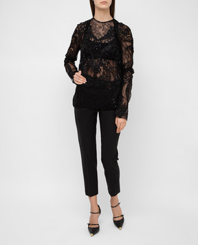 Tom Ford Чорна блуза CA0860T57015