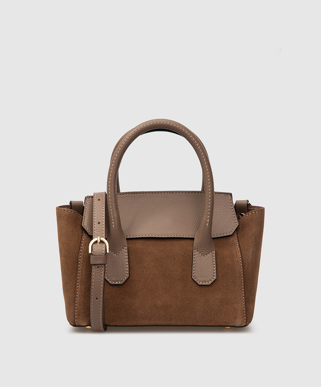 Gianni Notaro Светло-коричневая замшевая сумка Himalaya 421