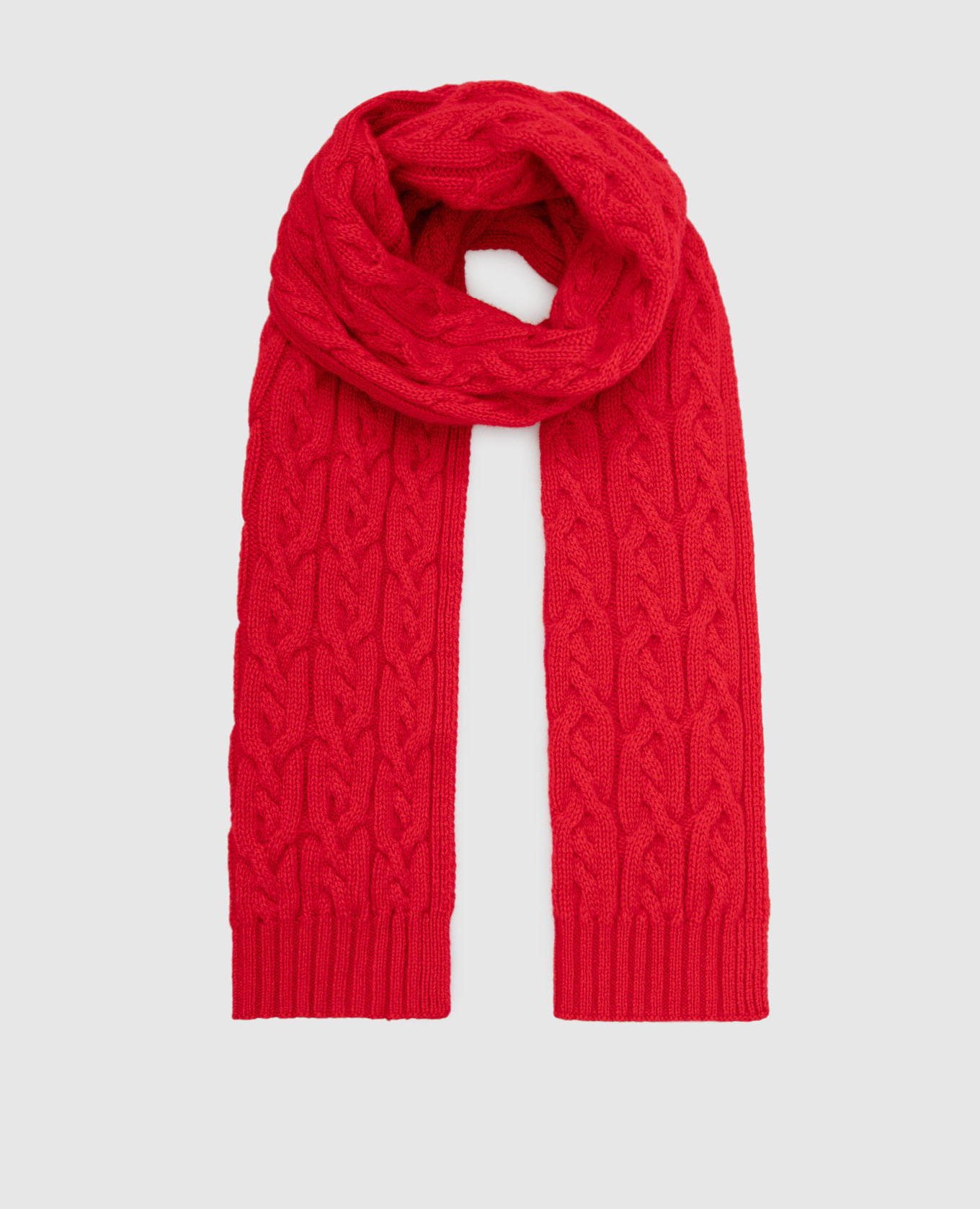 

Детский красный шарф из кашемира, Шарфы