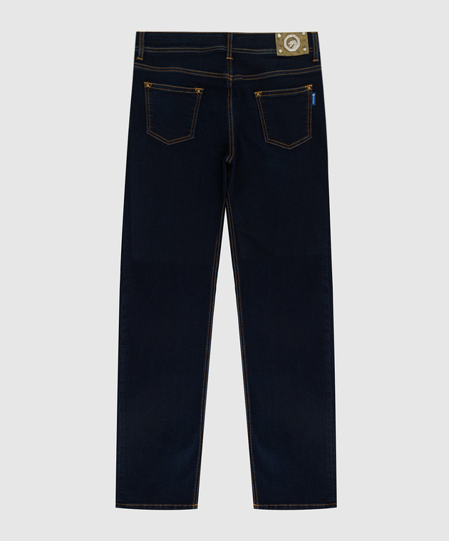 Stefano Ricci Children's dark blue jeans YST64010801599 image 2