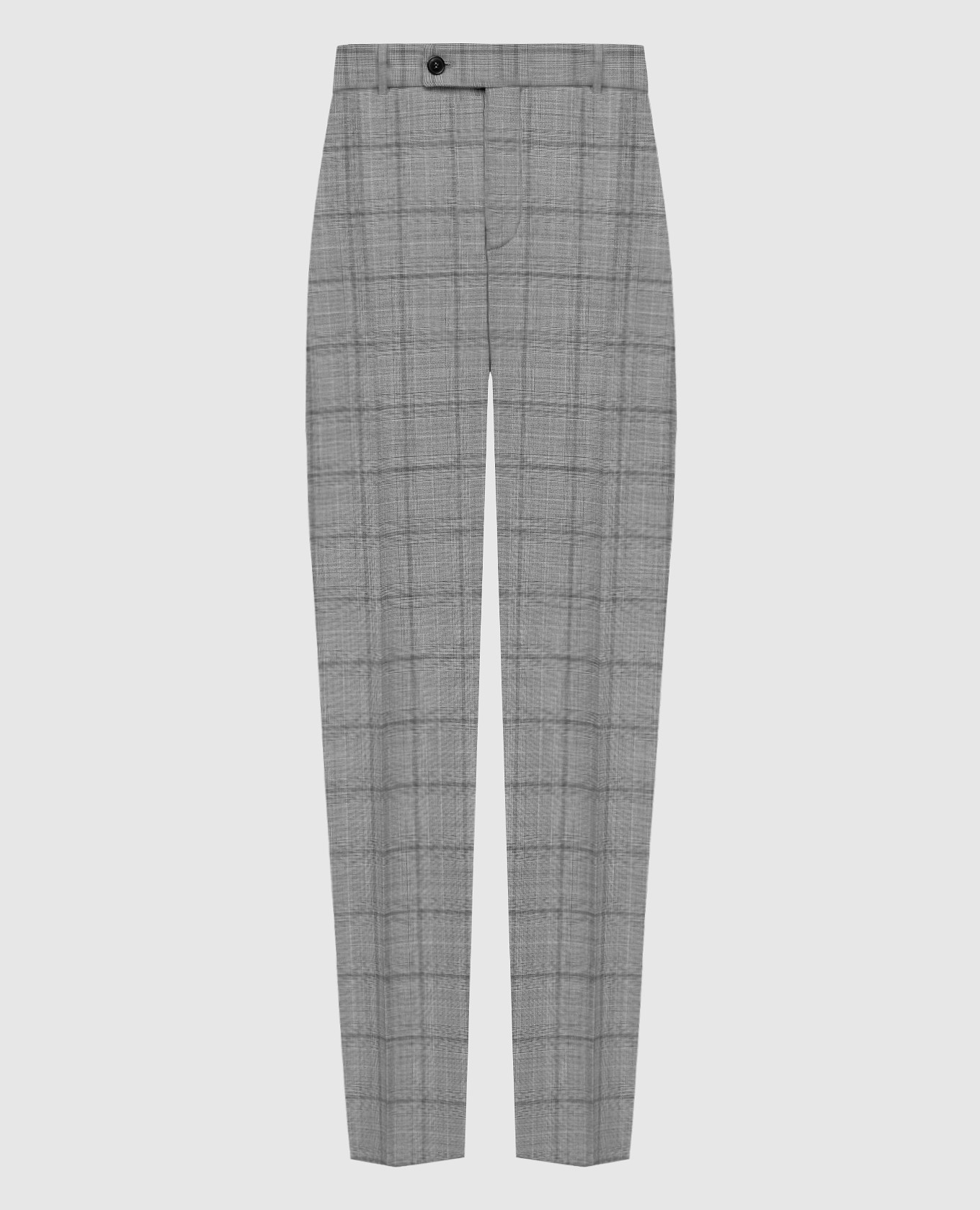 

Серые брюки из шерсти Erika Cavallini, Серый, Повседневные брюки casual