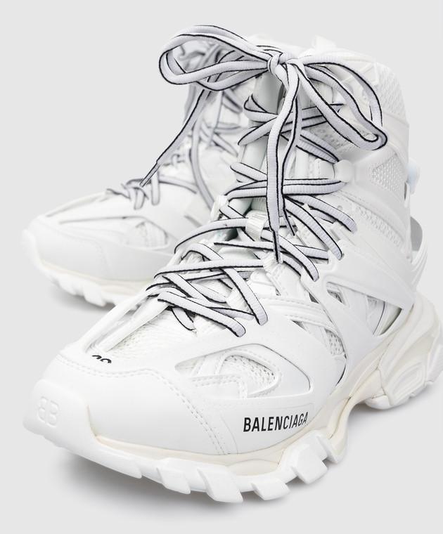 Balenciaga Белые кроссовки Track Hike 654866W3CP3 изображение 5