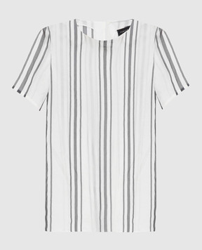 Fabiana Filippi Біла блуза з шовку TPD270B953