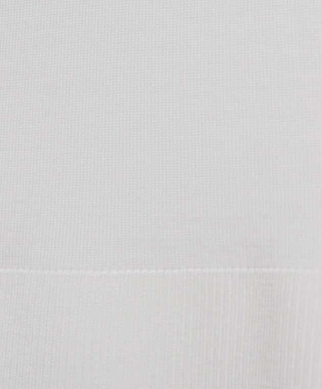 Maison Ullens Білий джемпер з кашеміру і шовку TSS018 зображення 5