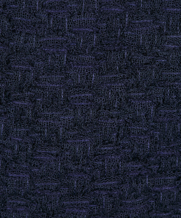 NINA RICCI Темно-синя спідниця 17PCJU023PA0341 зображення 5