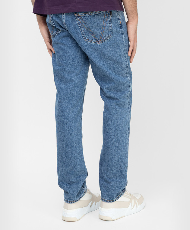 Vetements Синие джинсы WE52PA250Xm изображение 4