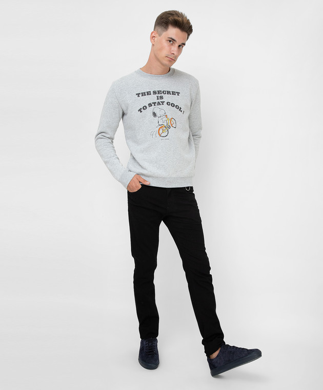 Saint Laurent Sweatshirt with print 664350Y36HT image 2
