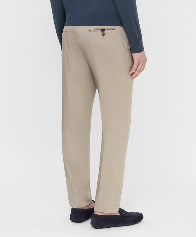 Prada Серые брюки UPA8411VSD изображение 4