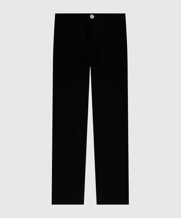 Stefano Ricci Children's black trousers YFT7400040K906