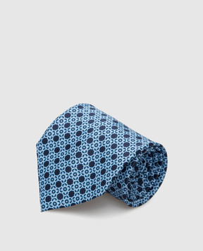 Stefano Ricci Шовкова краватка в візерунок CX37006