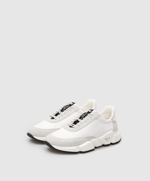 Max Mara Weekend Кроссовки Cignopv с замшевыми вставками CIGNOPV изображение 3