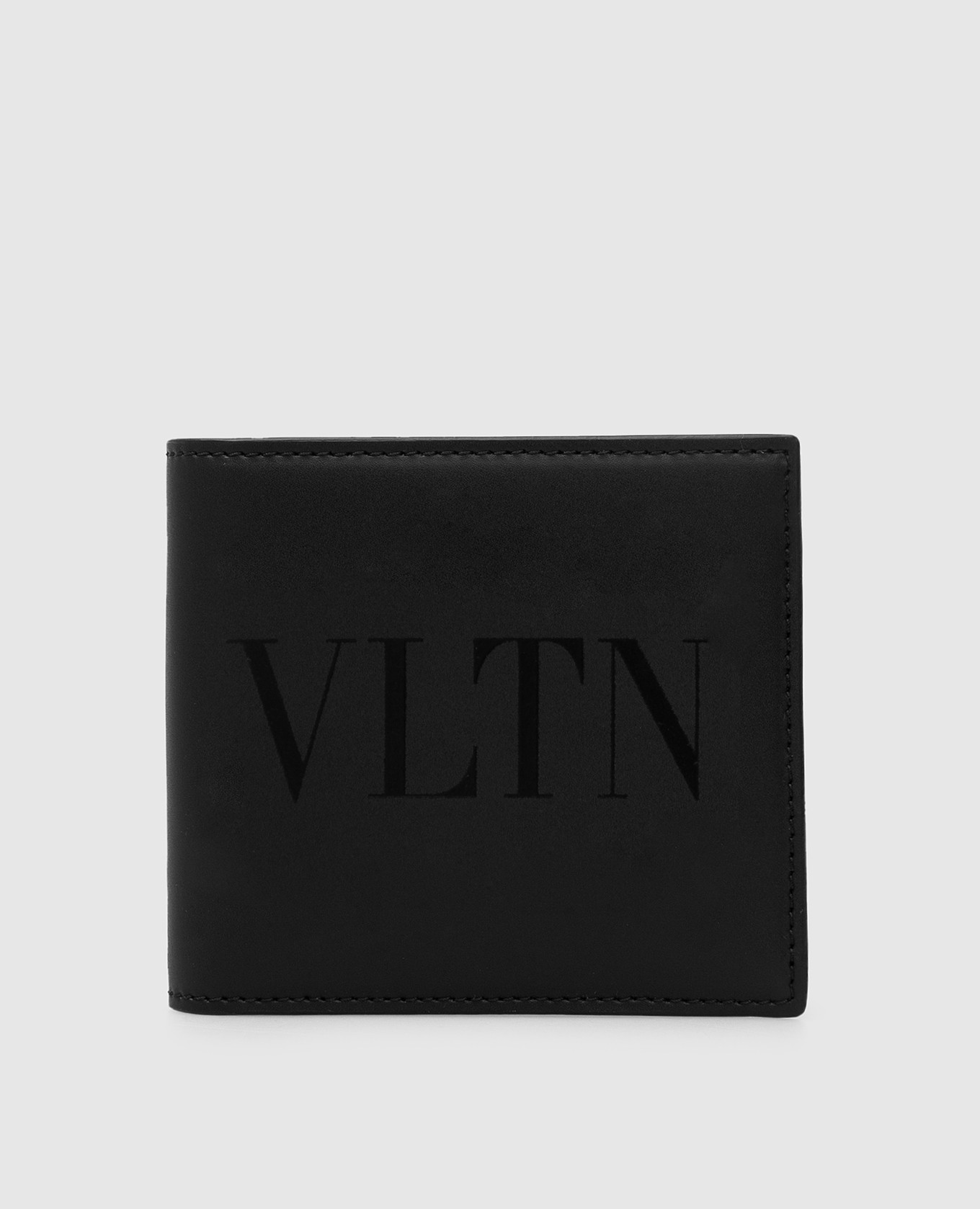 

Кожаное портмоне VLTN, Черный, Портмоне