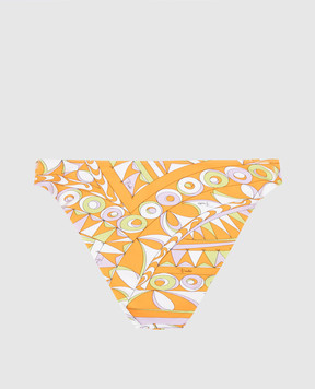 EMILIO PUCCI Трусики от купальника в принт Bandierine 2EMX652E877