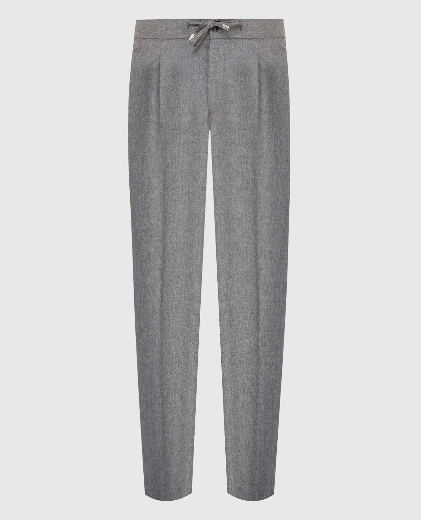 

Серые брюки из шерсти, Серый, Повседневные брюки casual