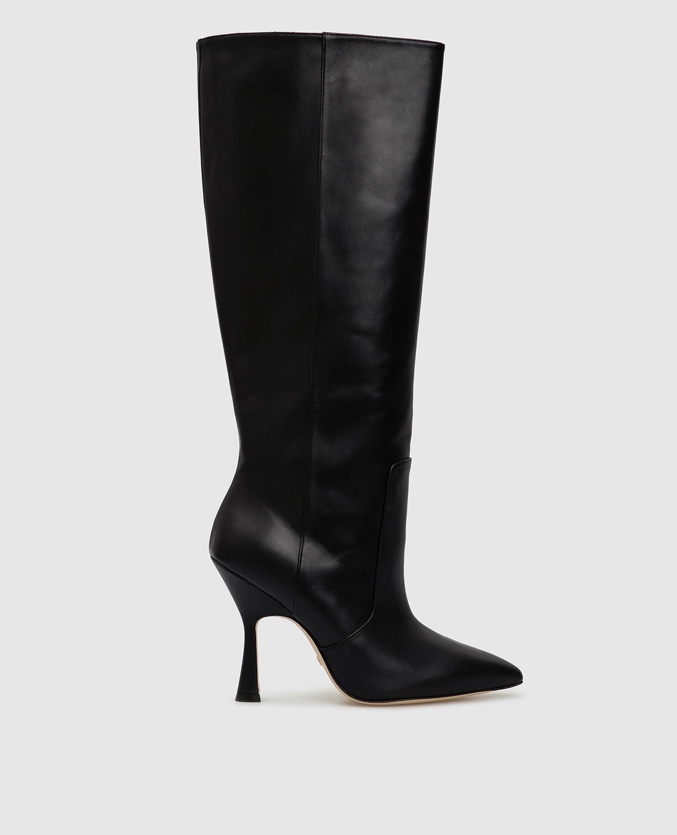 

Черные кожаные сапоги Stuart Weitzman, Черный, Сапоги