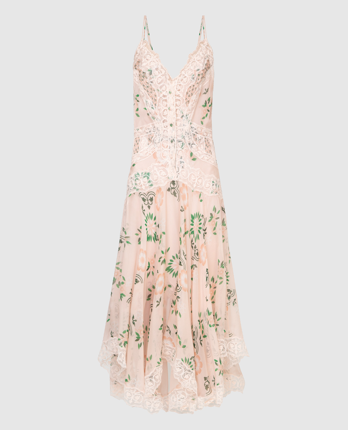 

Розовое платье из шелка Ermanno Scervino, Розовый, Платья Макси