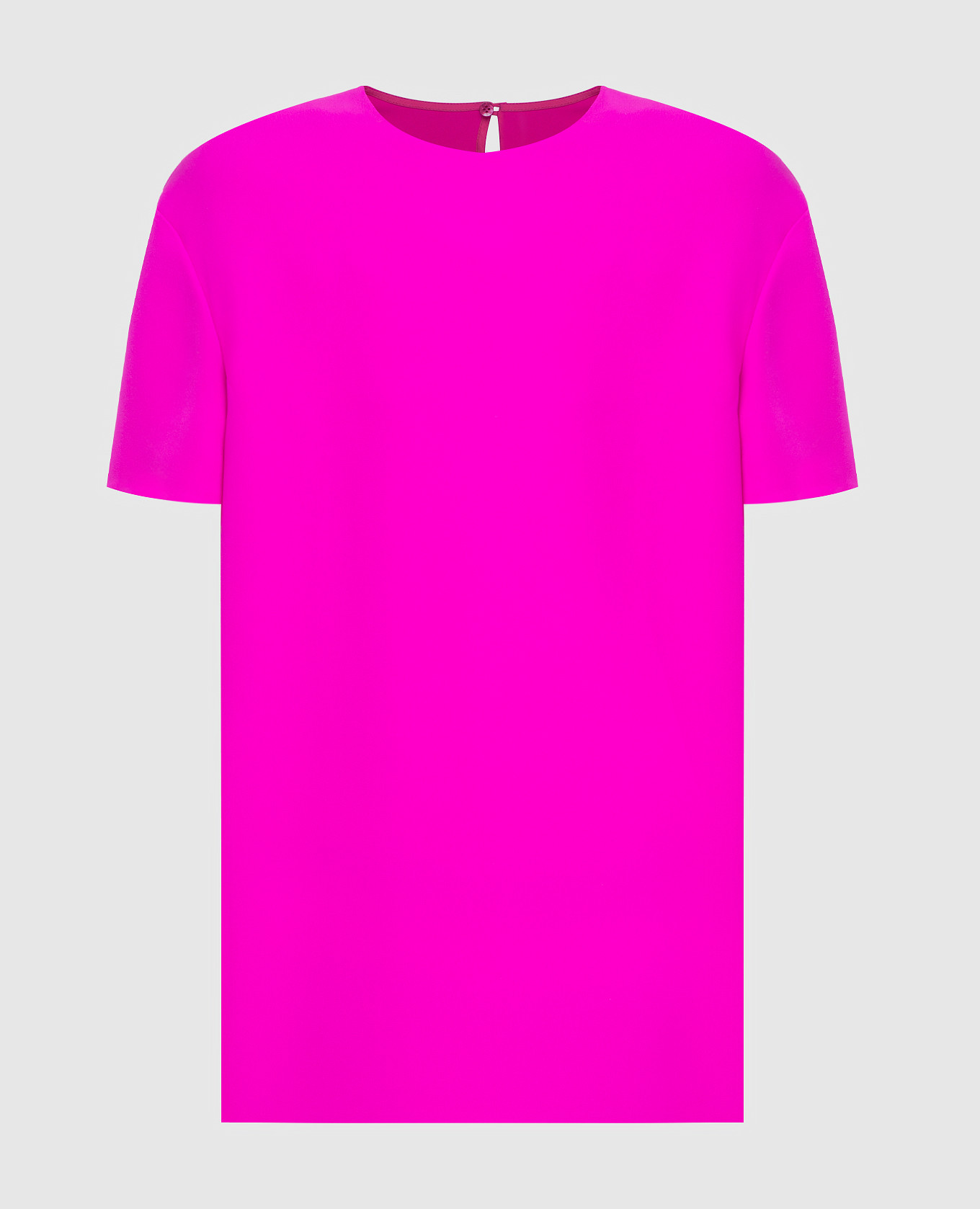 Розовая блуза из шелка