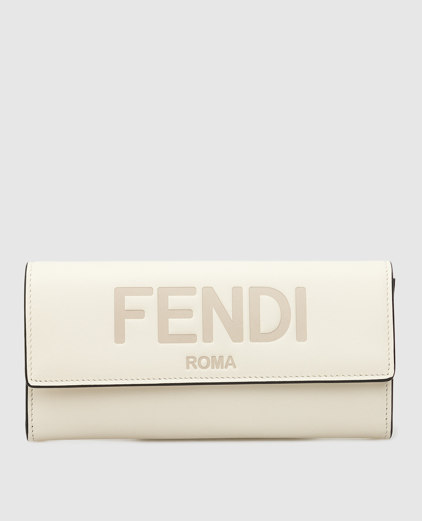 

Светло-бежевый кожаный кошелек "Fendi Roma" Fendi, Кошельки