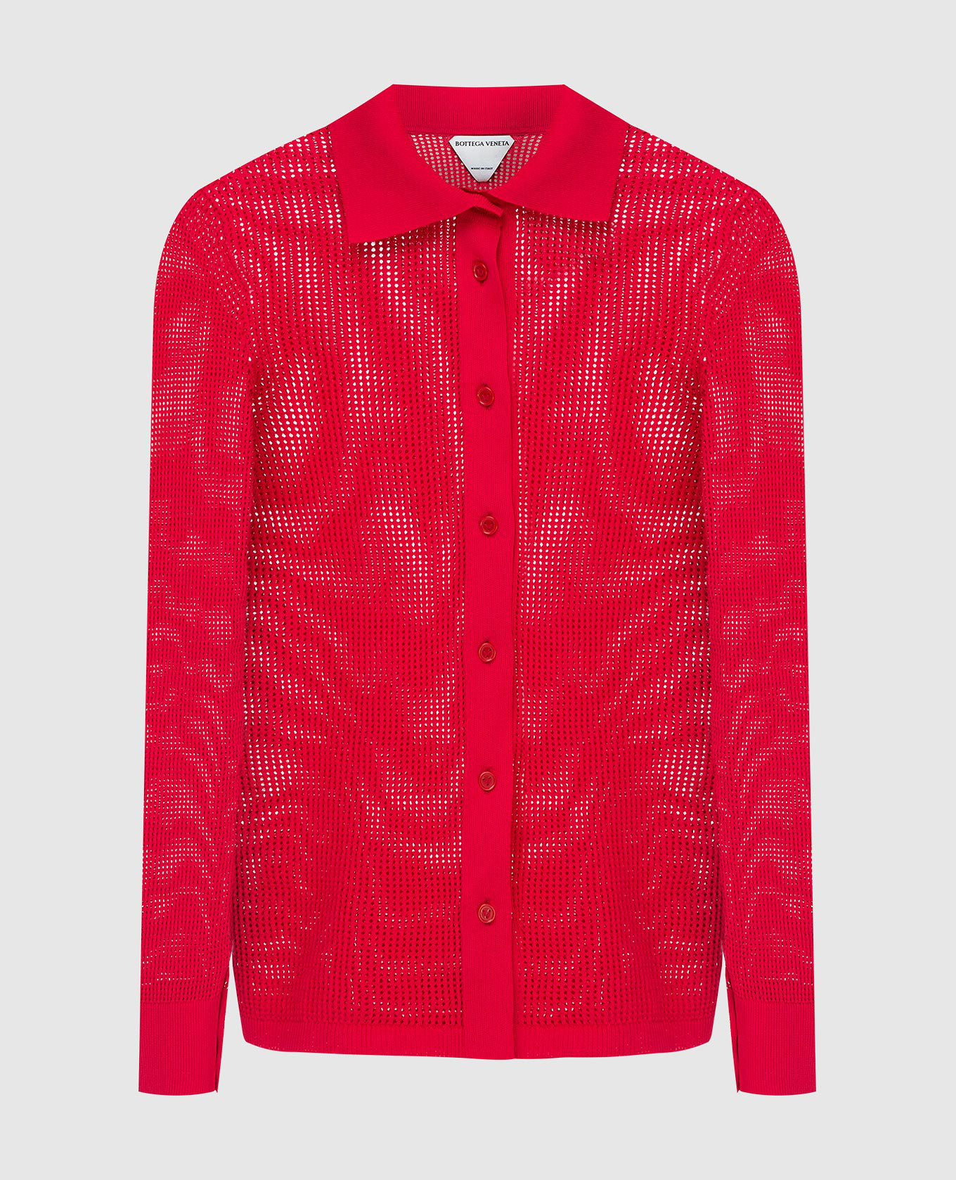 

Красная рубашка Bottega Veneta, Красный, Рубашки и блузы