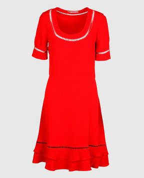 Ermanno Scervino Красное платье D302Q320RVJ