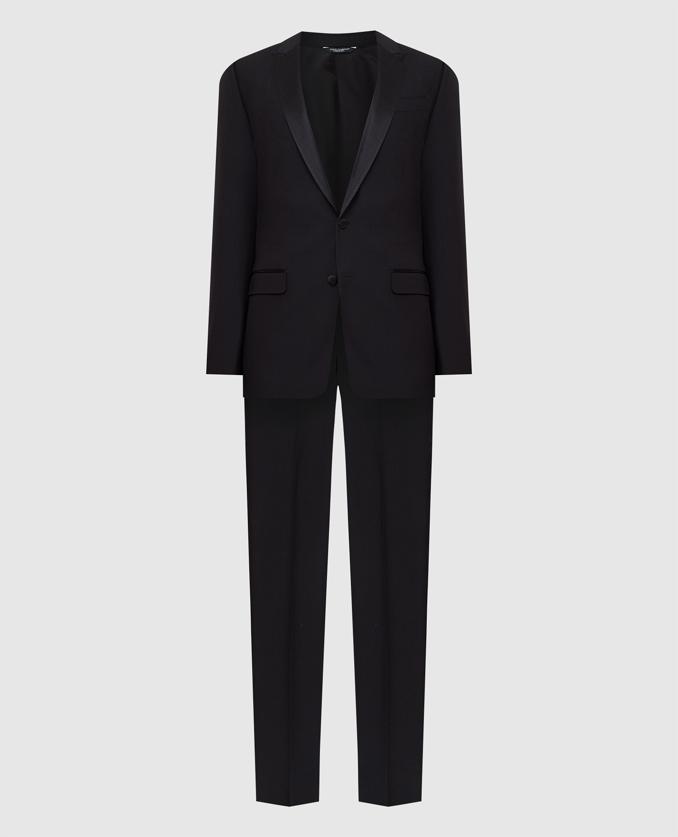 

Костюм из шерсти, Черный, Костюмы