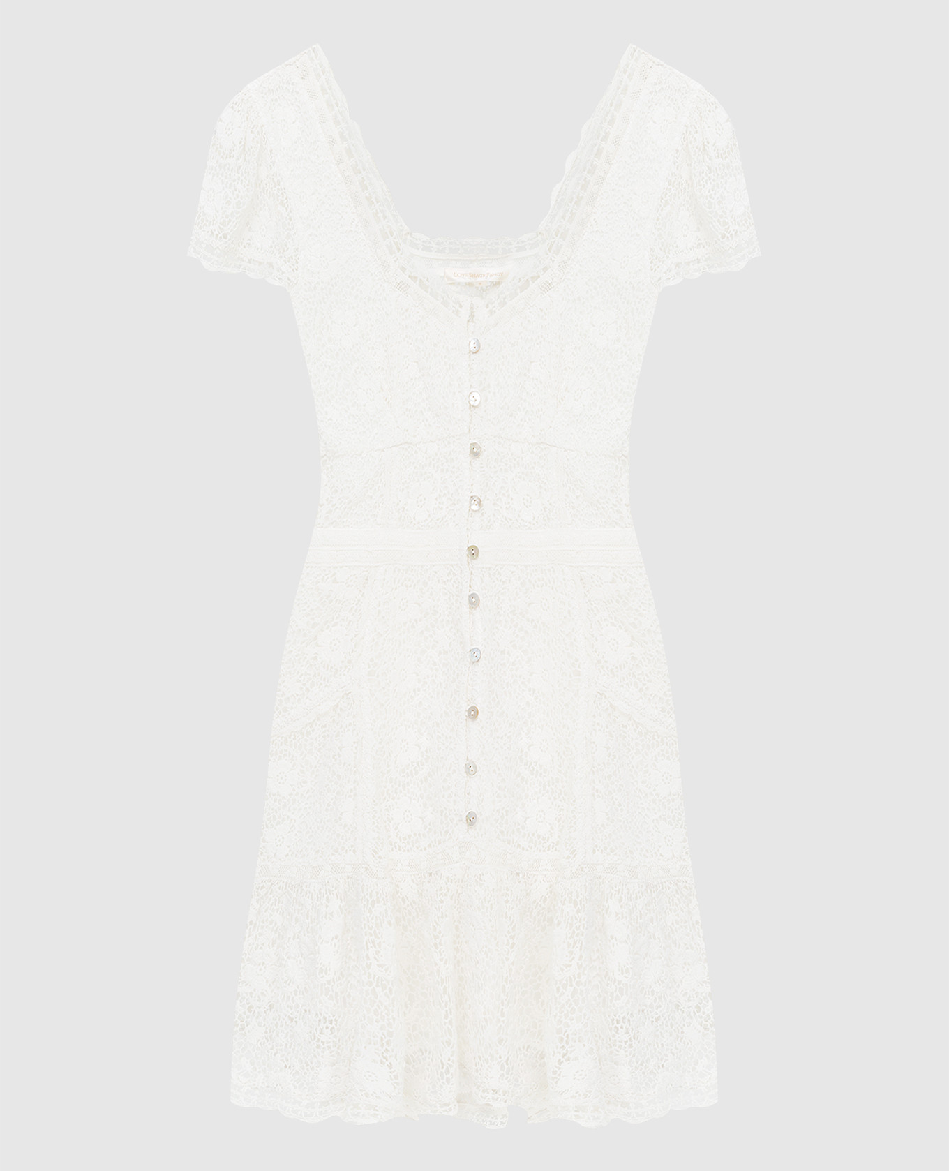 

Ажурное платье мини Acantha, Белый, Коктейльные платья