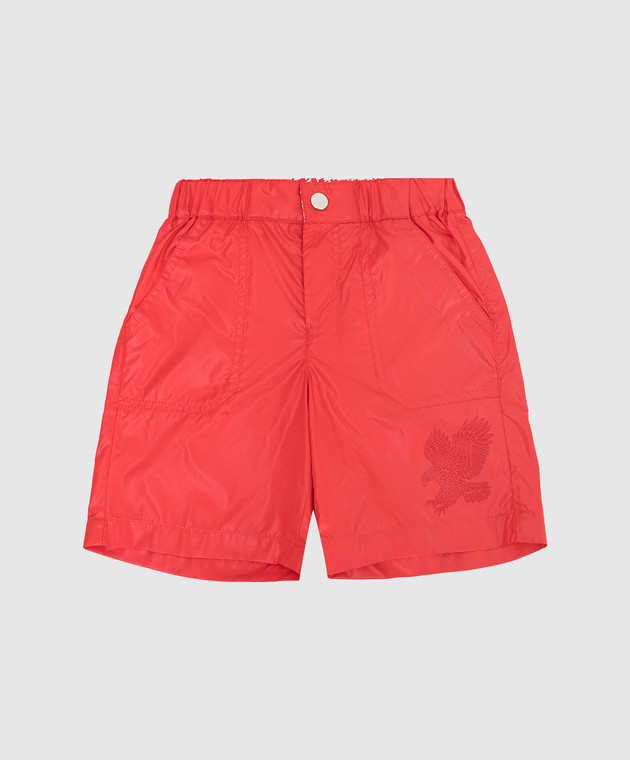 Stefano Ricci Детские красные плавательные шорты YUB8200020LT0002