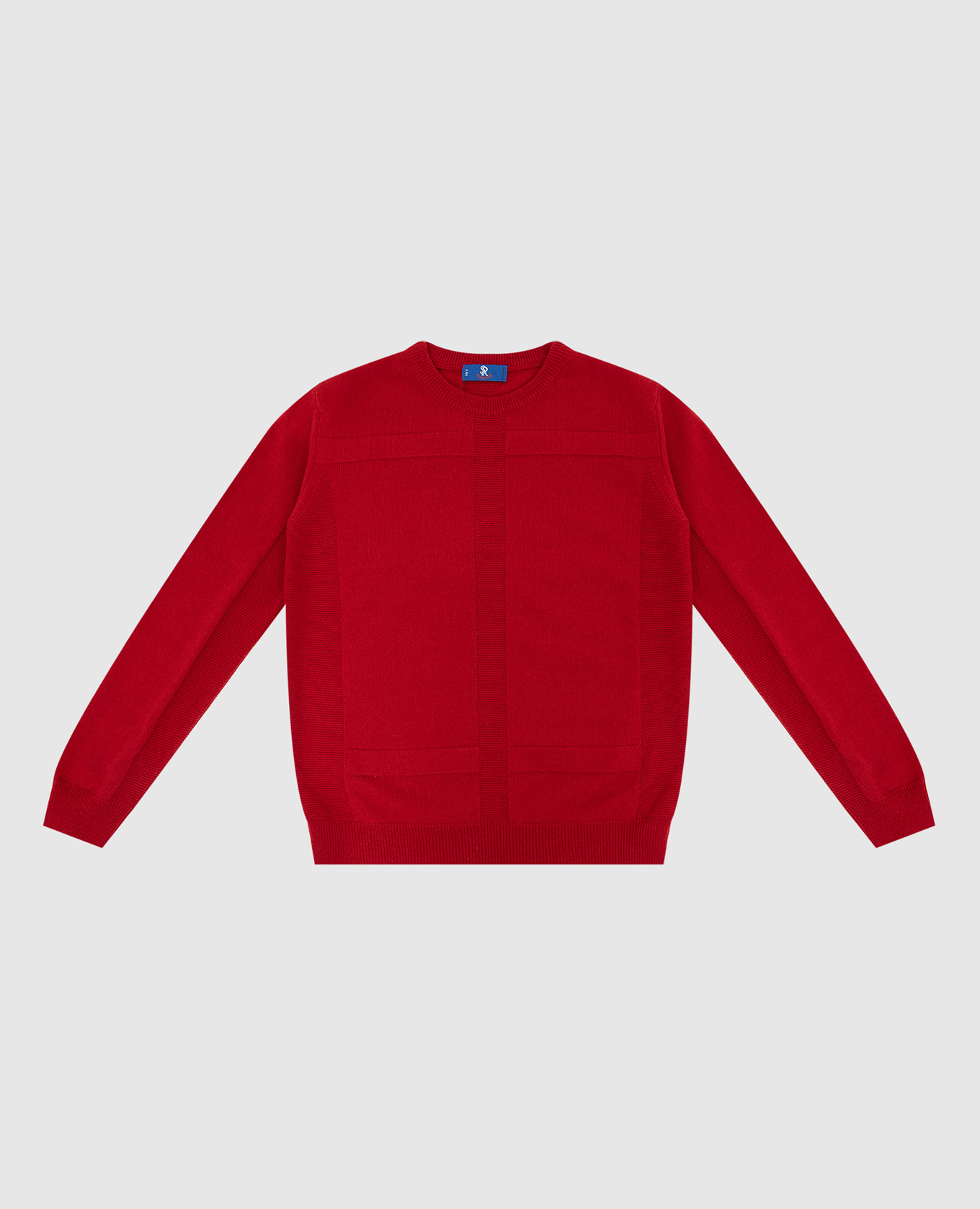Children's red cashmere sweater