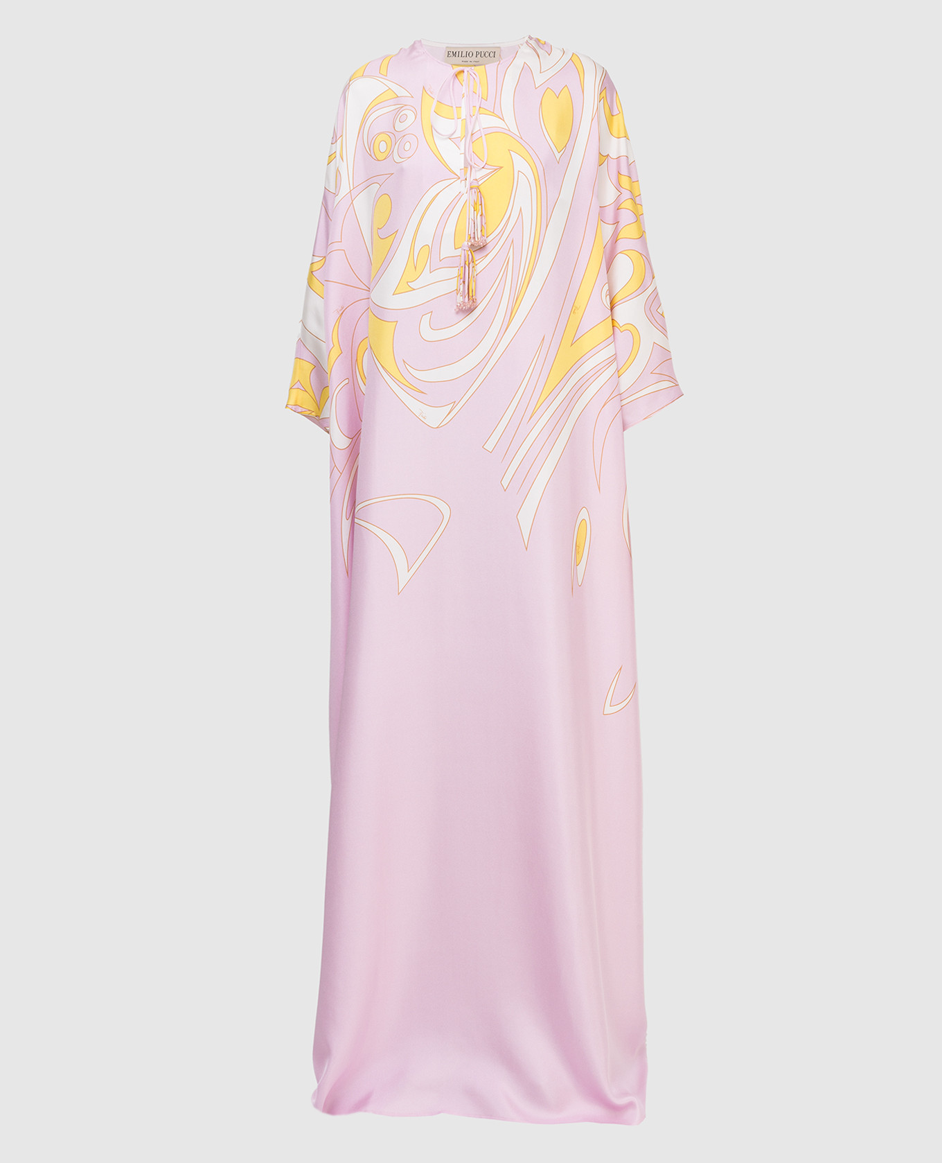 

Розовое платье из шелка EMILIO PUCCI, Розовый, Платья Макси