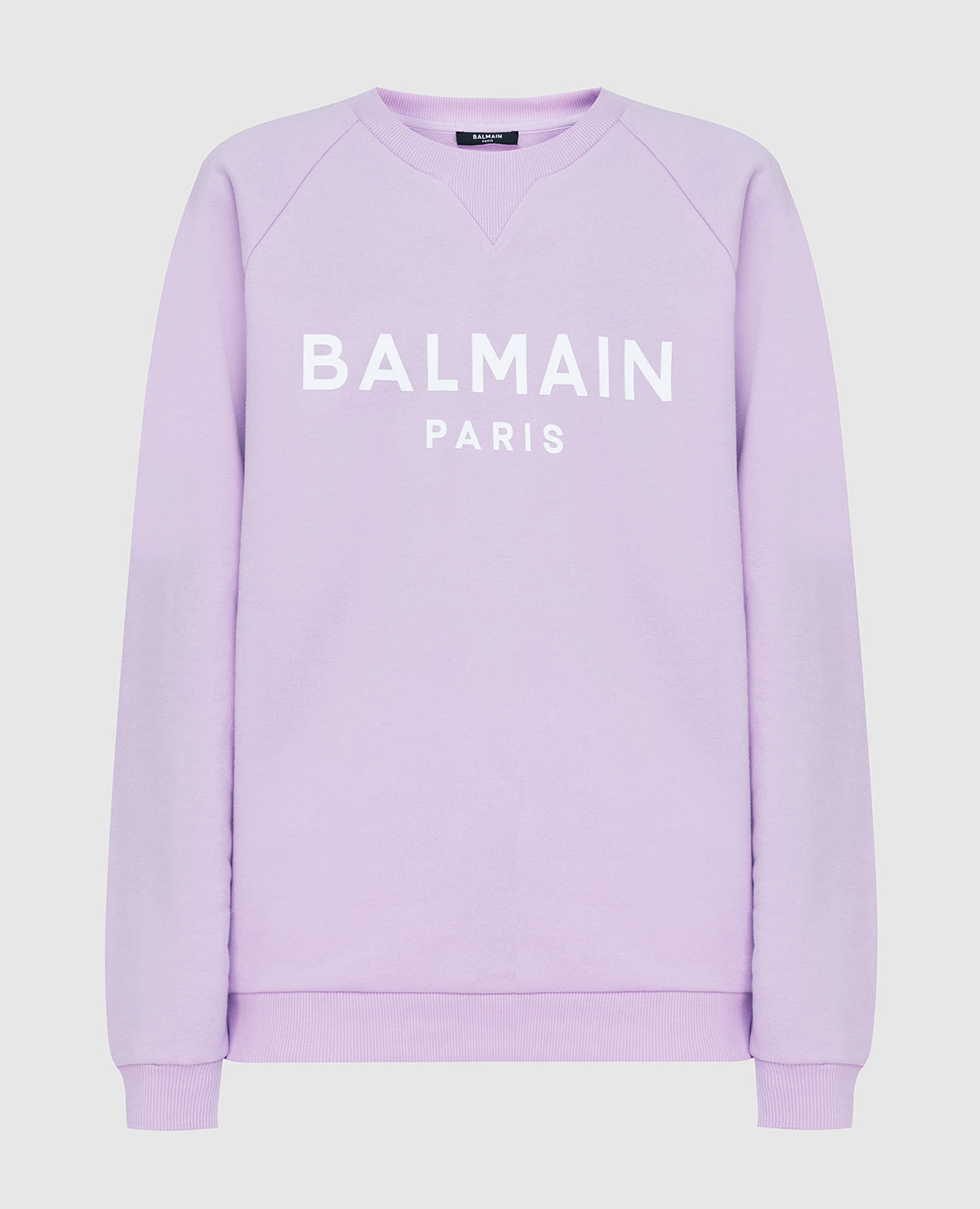 

Сиреневый свитшот Balmain, Худи и свитшоты