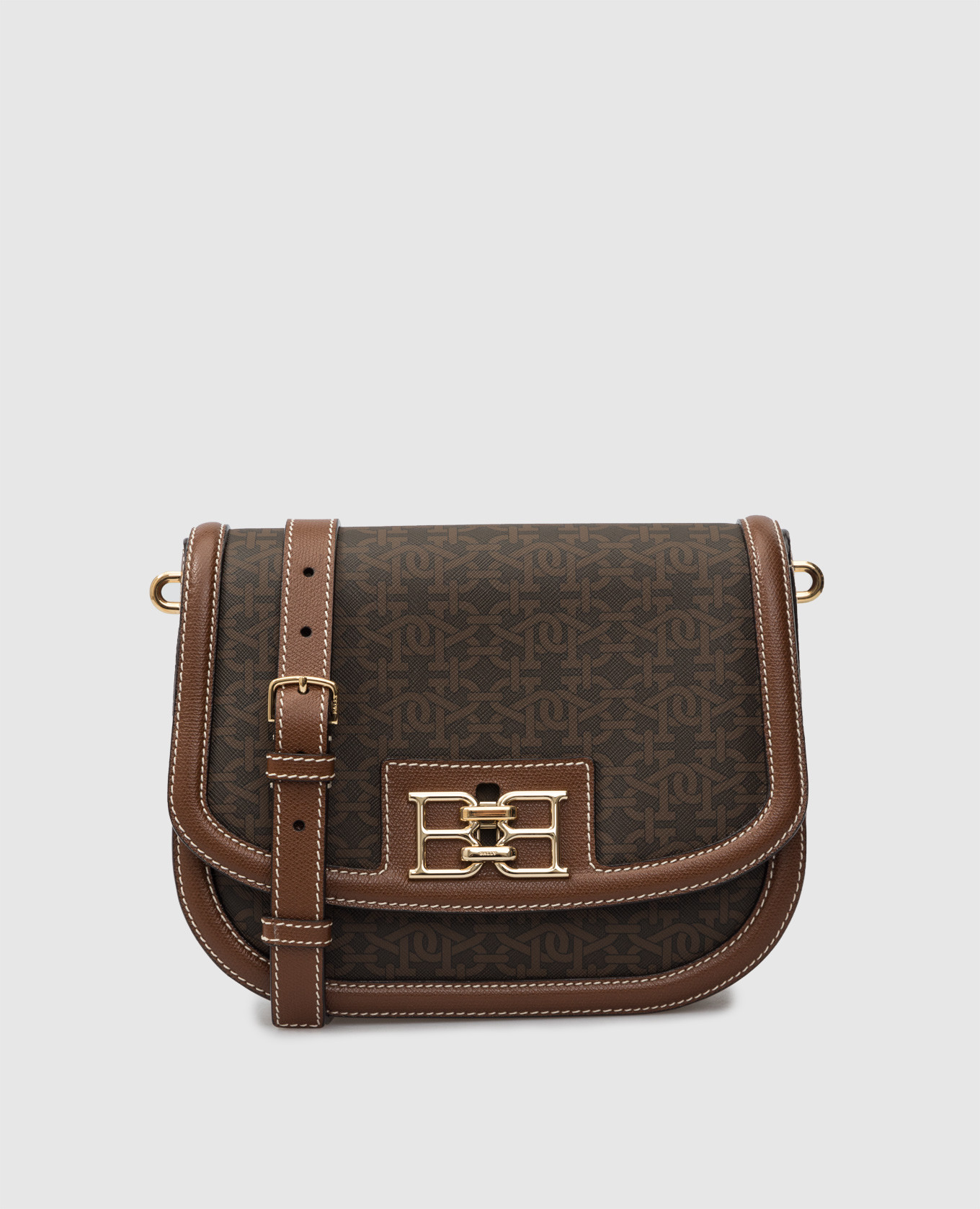 

Сумка-мессенджер Beckie в узор Bally, Коричневый, Сумки