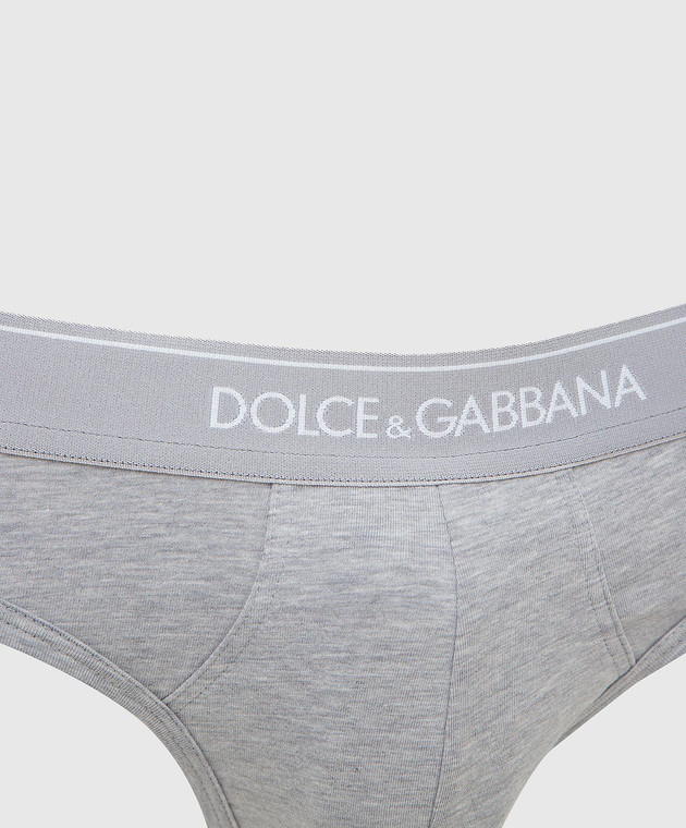 Dolce&Gabbana Набор серых трусов M9C03JFUGIW изображение 3