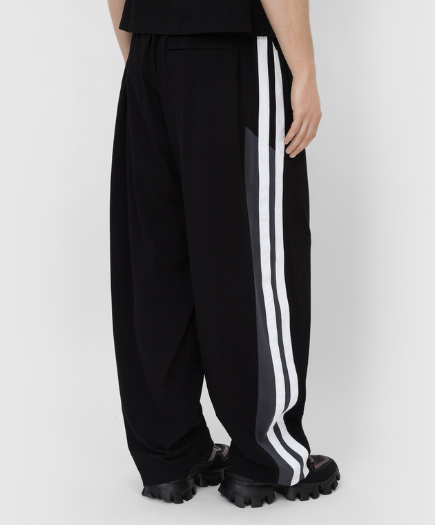 Balenciaga Спортивные брюки Sporty B с логотипом 676237TLVA2 изображение 4