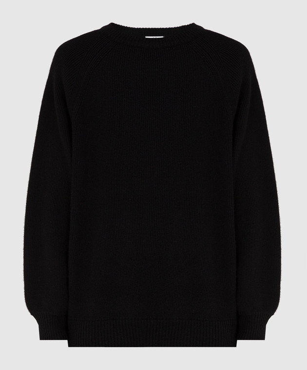 CO Черный свитер из кашемира 8397CMR